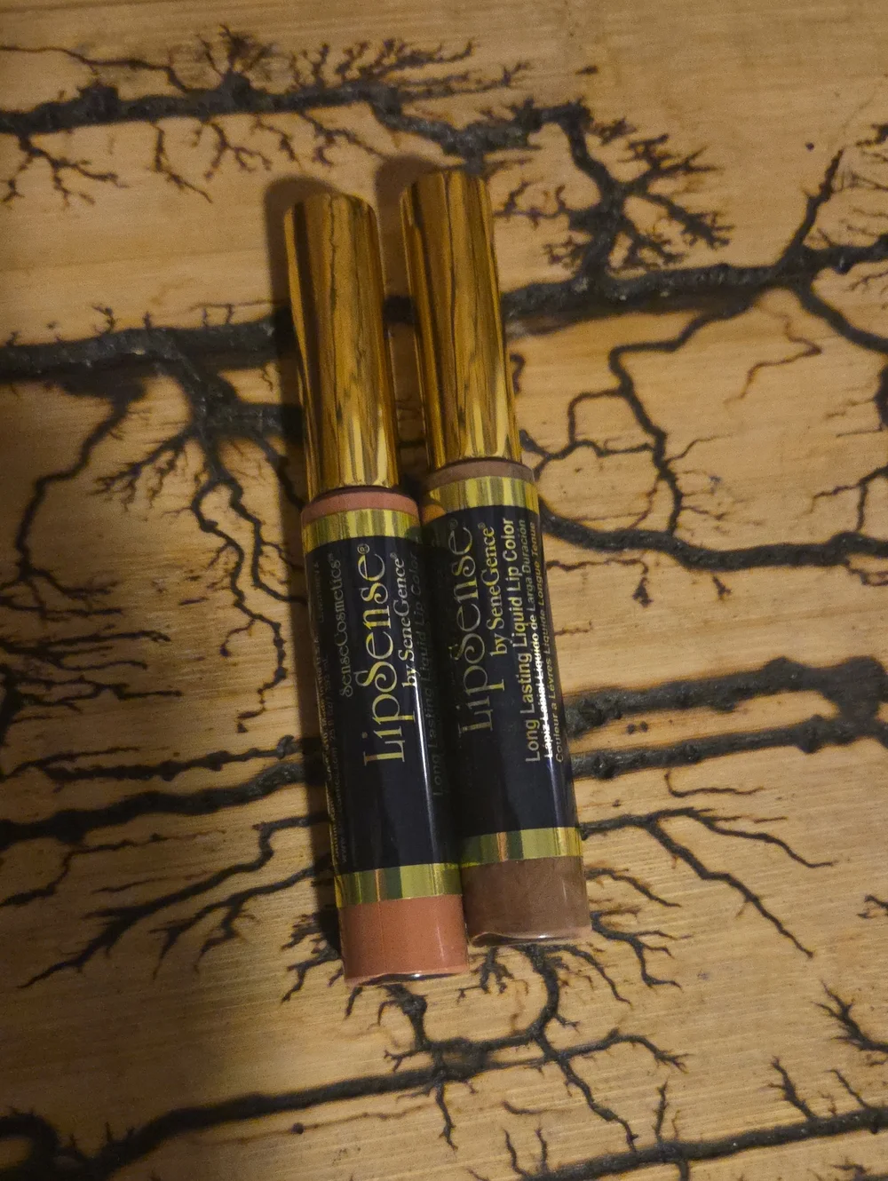 LipSense Dual Liquid Lipsticks in Apple Cider & Nude